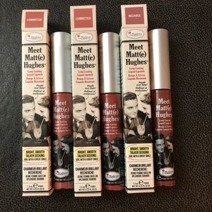 Reserved 3 brand New The Balm Cosmetics Matte Lips